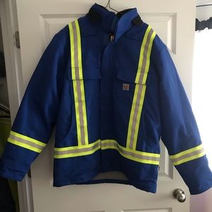 Carhartt FR STRIPED DUCK TRADITIONAL COAT